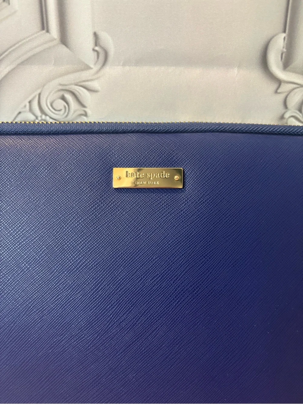 Kate Spade New York Cobalt Blue Laptop/Tablet Sleeve